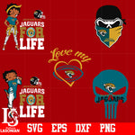 Bundle Jacksonville Jaguars svg,eps,dxf,png file