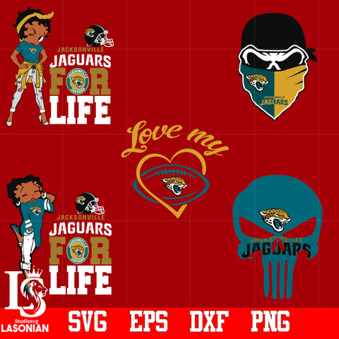 Bundle Jacksonville Jaguars svg,eps,dxf,png file