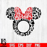 Bundle 12 Mickey vector random 5 svg eps dxf png file