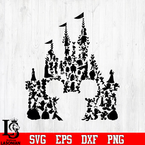 Bundle 12 Mickey vector random 8 svg eps dxf png file
