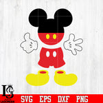 Bundle 13 Mickey vector random 15 svg eps dxf png file