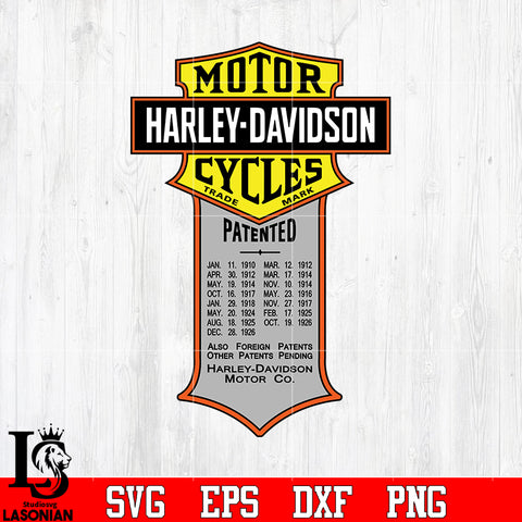 Bundle 1 Harley Davidson Logo vector random 3 svg eps dxf png file