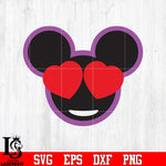 Bundle 5 Mickey vector random 11 svg eps dxf png file