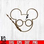 Bundle 5 Mickey vector random 5 svg eps dxf png file