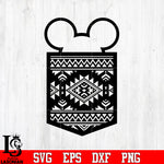 Bundle 6 Mickey vector random 14 svg eps dxf png file