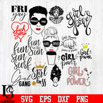 Bundle 8 Beauty and Fashion Tiktok random vector svg eps dxf png file