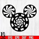 Bundle 8 Mickey vector random 12 svg eps dxf png file