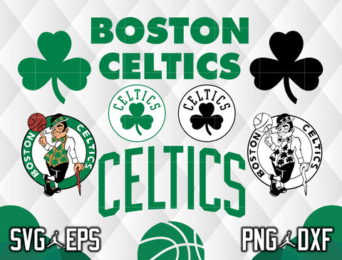 Bundle Boston Celtics Logo svg eps dxf png file