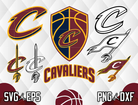 Bundle Cleveland Cavaliers Logo svg eps dxf png file
