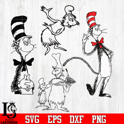 Bundle Dr Seuss, Dr. Seuss, Reading Festival, Dr Svg Dxf Eps Png file