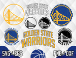 Bundle Golden State Warriors Logo svg eps dxf png file