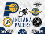 Bundle Indiana Pacers Logo svg eps dxf png file