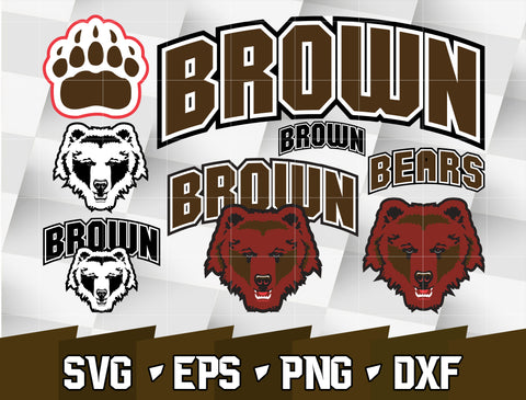 Bundle Logo Brown Bears svg eps dxf png file