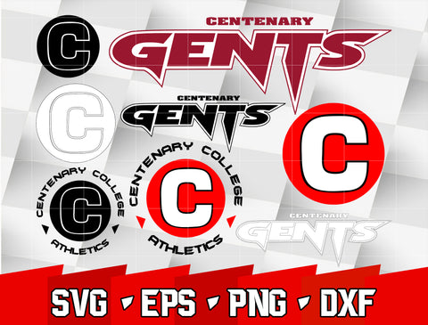 Bundle Logo Centenary Gentlemen svg eps dxf png file