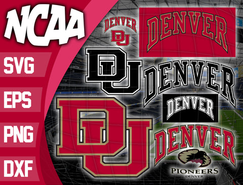 Bundle Logo Denver Pioneers svg eps dxf png file