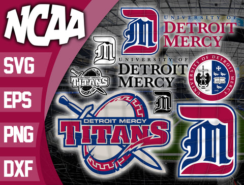 Bundle Logo Detroit Titans svg eps dxf png file