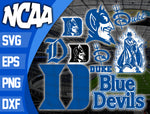 Bundle Logo Duke Blue Devils svg eps dxf png file