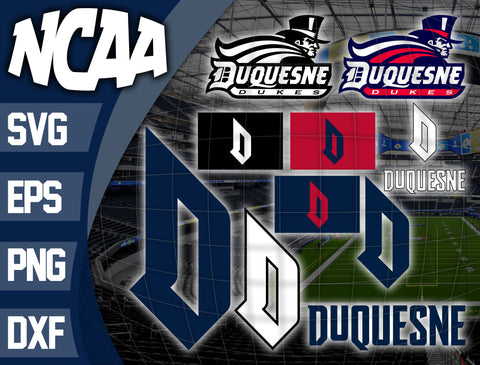 Bundle Logo Duquesne Dukes svg eps dxf png file