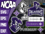 Bundle Logo Furman Paladins svg eps dxf png file