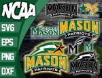 Bundle Logo George Mason Patriots svg eps dxf png file