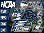 Bundle Logo Georgia Southern Eagles svg eps dxf png file