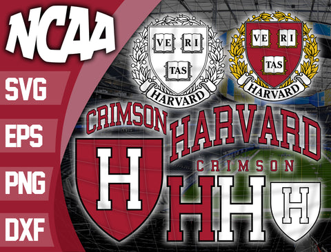 Bundle Logo Harvard Crimson svg eps dxf png file