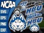 Bundle Logo Houston Baptist Huskies svg eps dxf png file