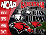 Bundle Logo Incarnate Word Cardinals svg eps dxf png file