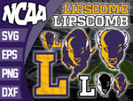 Bundle Logo Lipscomb Bisons svg eps dxf png file