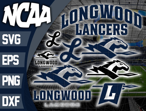 Bundle Logo Longwood Lancers svg eps dxf png file