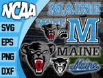 Bundle Logo Maine Black Bears svg eps dxf png file