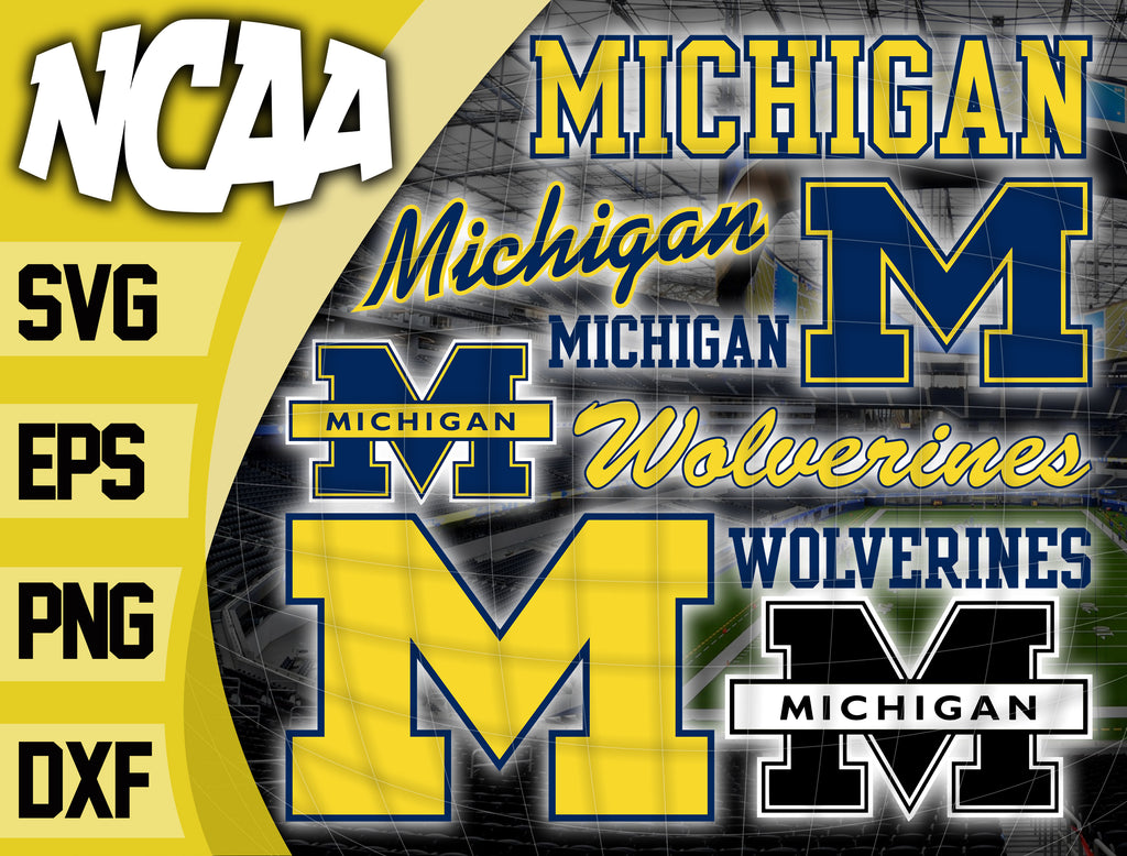 Michigan M Dxf File Michigan Logo Png