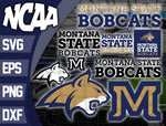 Bundle Logo Montana State Bobcats svg eps dxf png file