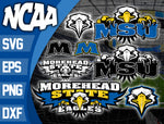 Bundle Logo Morehead State Eagles svg eps dxf png file
