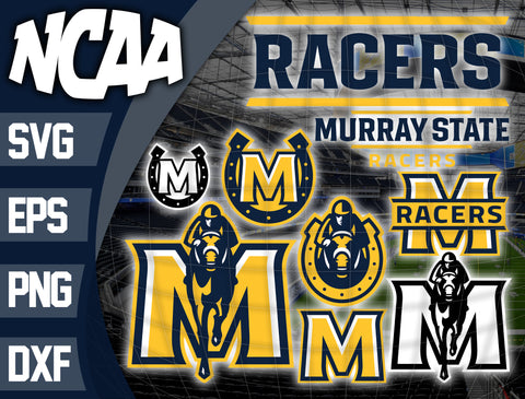 Bundle Logo Murray State Racers svg eps dxf png file