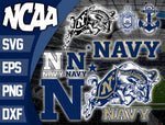 Bundle Logo Navy Midshipmen svg eps dxf png file