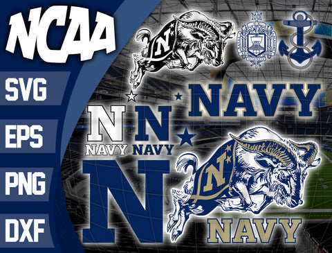 Bundle Logo Navy Midshipmen svg eps dxf png file