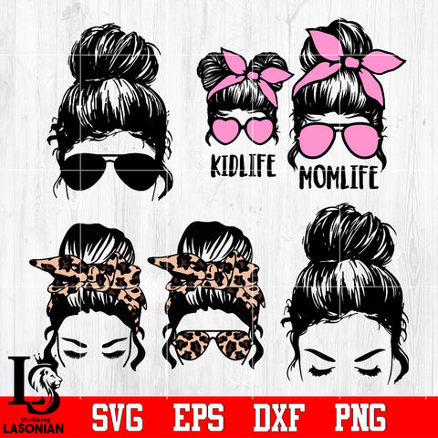 Bundle Momlife, kidlife Svg Dxf Eps Png file