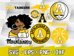 Bundle NCAA Random Vector Appalachian State Mountaineers svg eps dxf png file