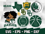 Bundle NCAA Random Vector Baylor Bears svg eps dxf png file