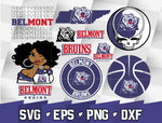 Bundle NCAA Random Vector Belmont Bruins svg eps dxf png file