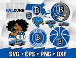 Bundle NCAA Random Vector Bentley Falcons svg eps dxf png file