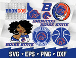 Bundle NCAA Random Vector Boise State Broncos svg eps dxf png file