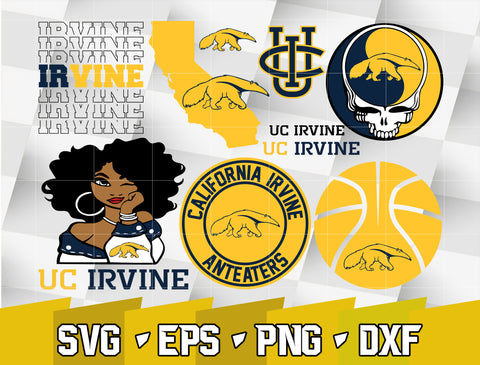 Bundle NCAA Random Vector California-Irvine Anteaters svg eps dxf png file