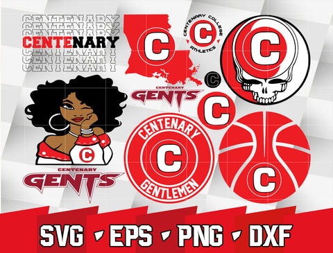 Bundle NCAA Random Vector Centenary Gentlemen svg eps dxf png file