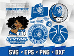 Bundle NCAA Random Vector Central Connecticut Blue Devils svg eps dxf png file