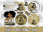 Bundle NCAA Random Vector Central Florida Knights svg eps dxf png file