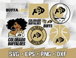 Bundle NCAA Random Vector Colorado Buffaloes svg eps dxf png file