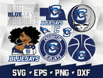 Bundle NCAA Random Vector Creighton Bluejays svg eps dxf png file