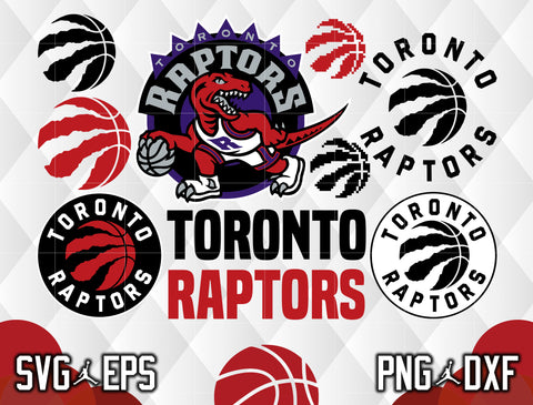 Bundle Toronto Raptors Logo svg eps dxf png file